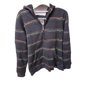 Knit & Faux Fur Zip Hoodie Fame Jeans Inc Machine Brand kid XL Poly Cotton Shell